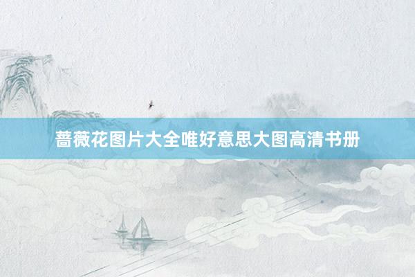 蔷薇花图片大全唯好意思大图高清书册
